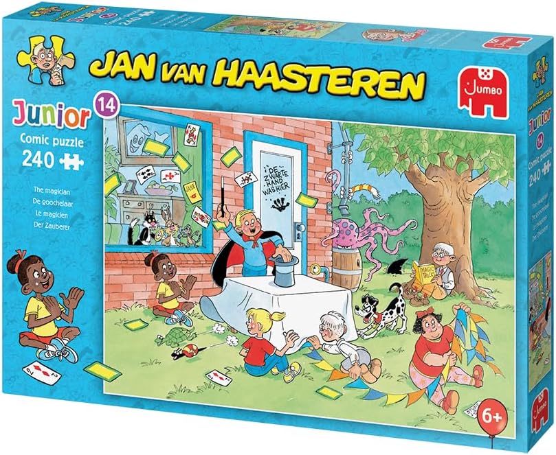 Jumbo Jan van Haasteren Junior 14 - De Goochelaar - 240 stukjes