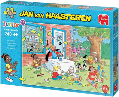 Jumbo Jan van Haasteren Junior 14 - De Goochelaar - 240 stukjes