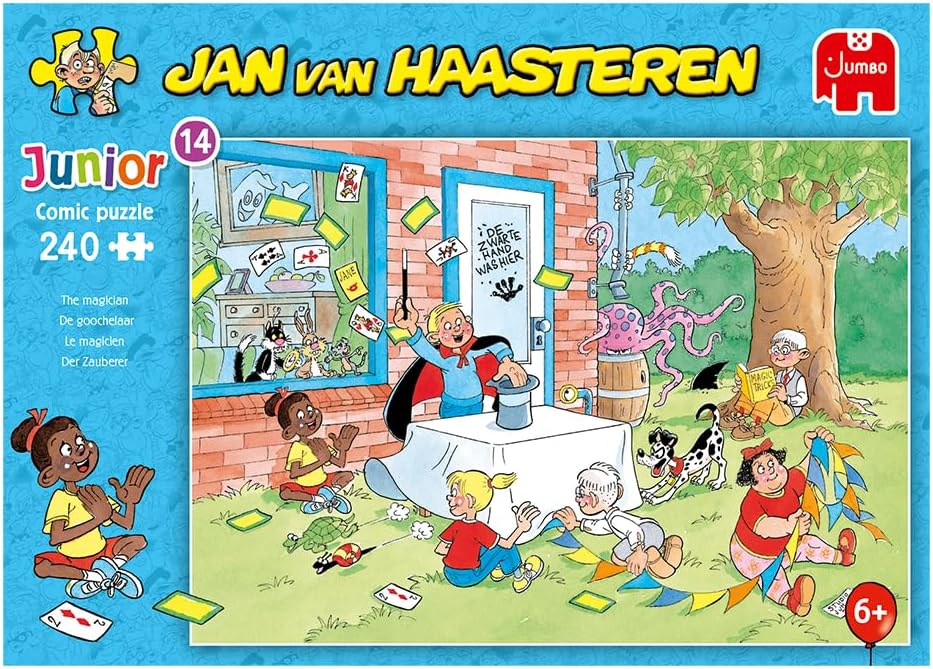 Jumbo Jan van Haasteren Junior 14 - De Goochelaar - 240 stukjes