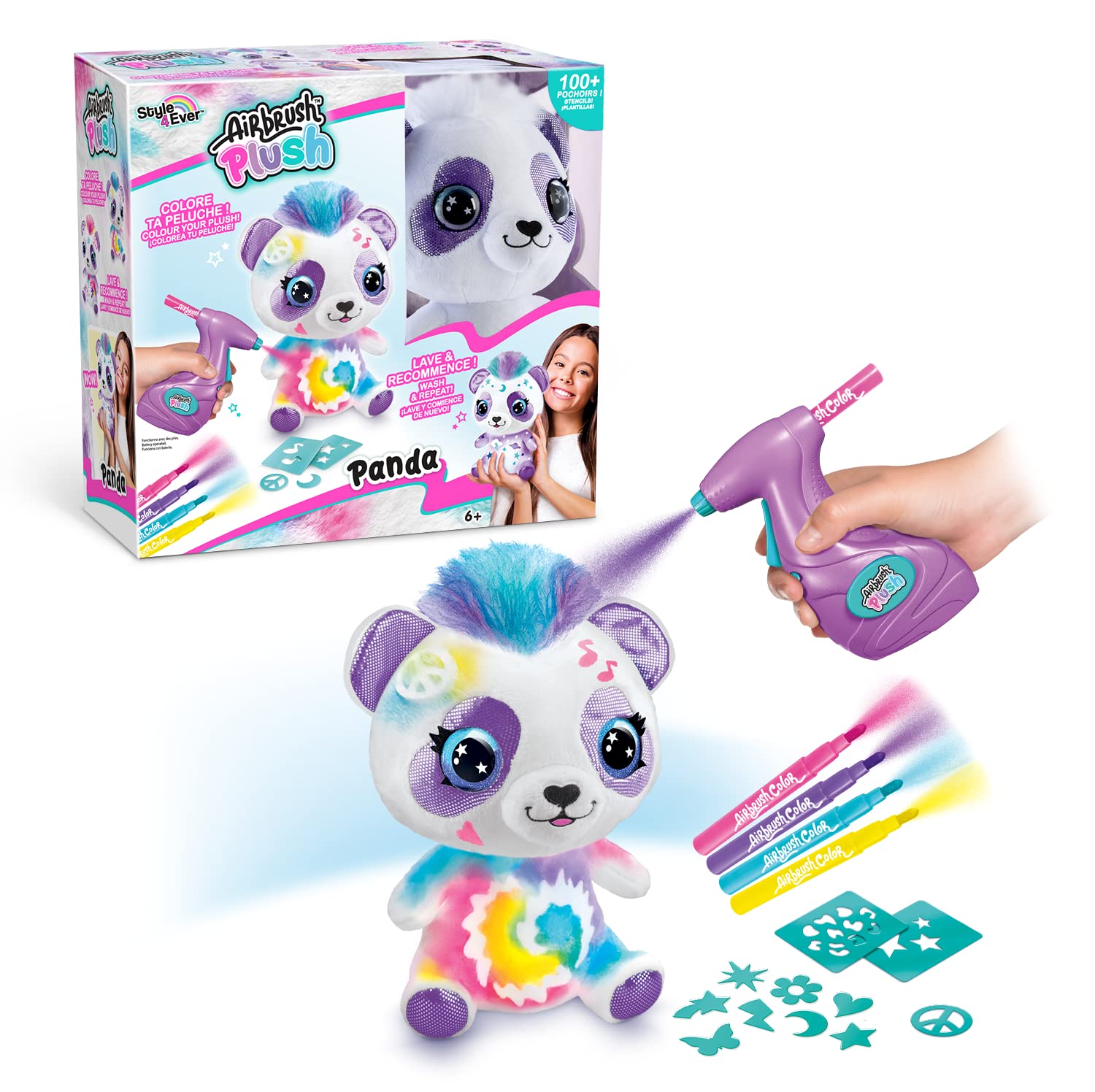 Canal Toys Kleur je panda, meerkleurig (OFG257