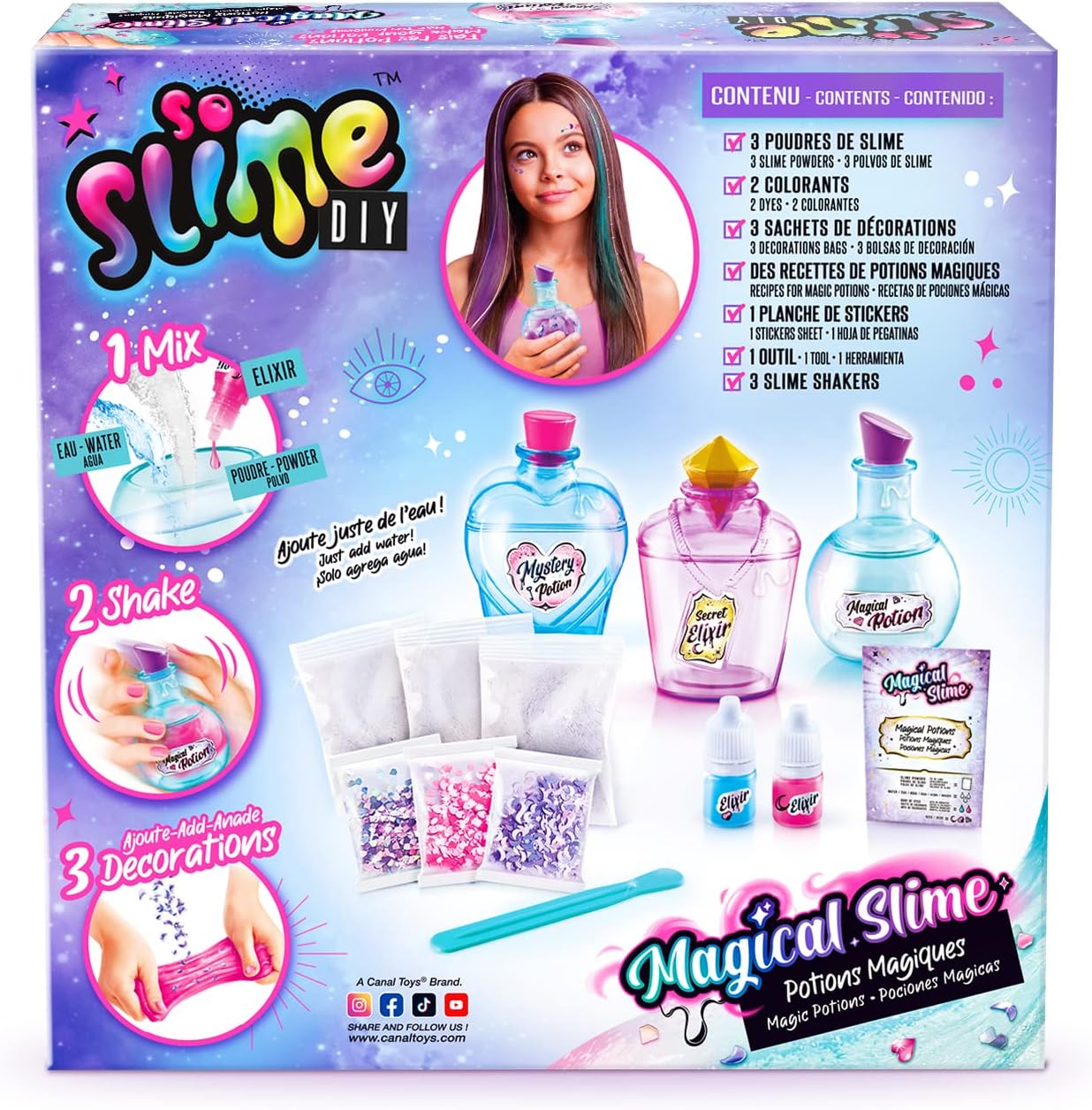 Canal Toys - Slime, SSC 214, Multicoloured, One Size