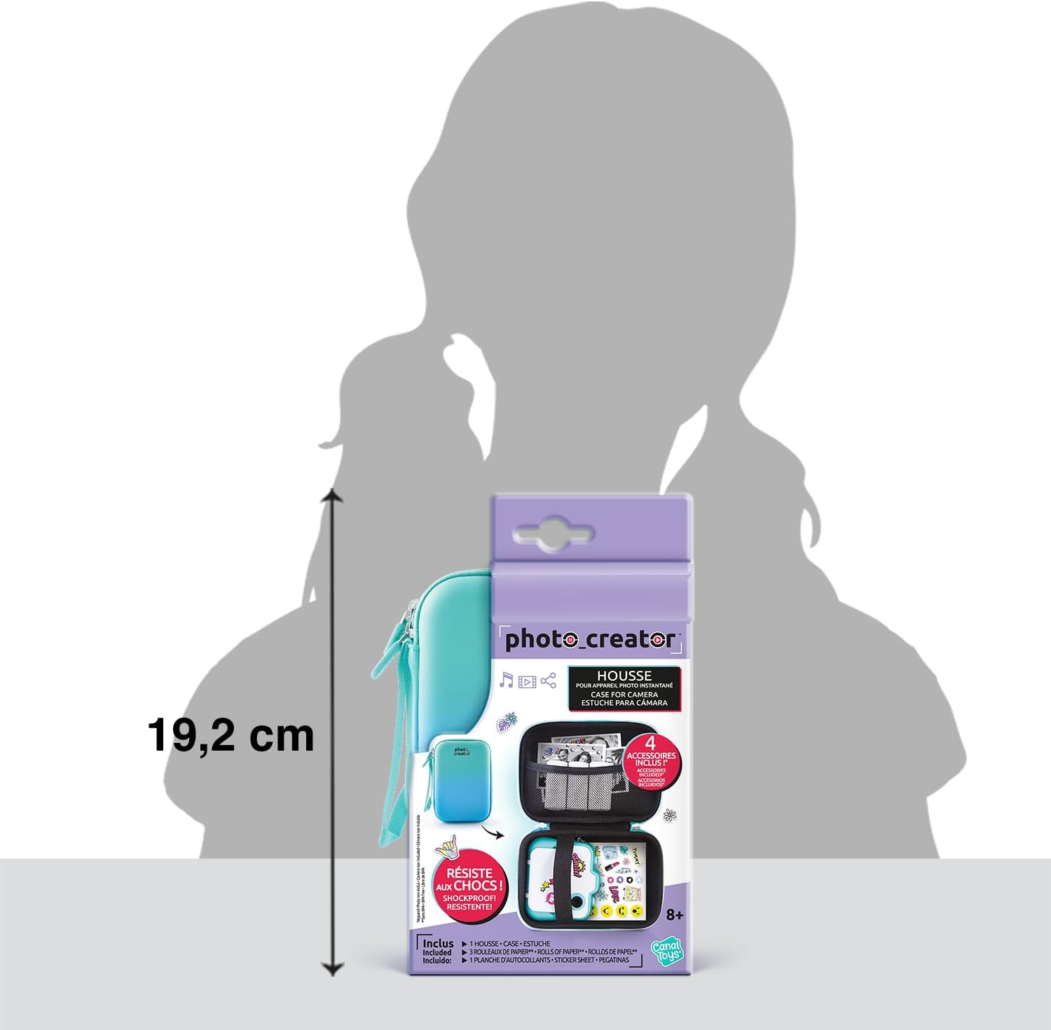 Photo Creator Instant Camera Case, Teal