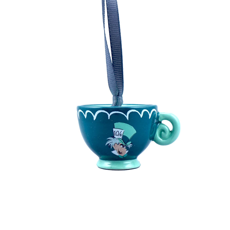 Disney Alice in Wonderland Hanging Tree Decoration - Mad Hatter - 7.4cm x 4.8cm x 5.7cm - Ornament - Disney Christmas Tree Decorations - Alice In Wonderland Gifts