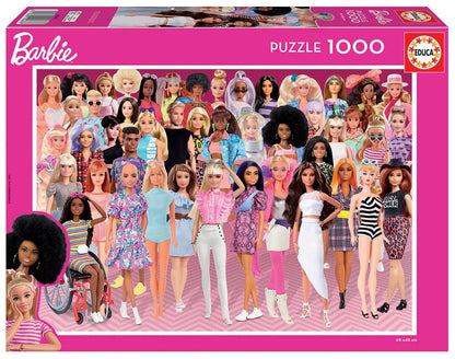 Educa - 1000 Barbie Puzzles (80-19268