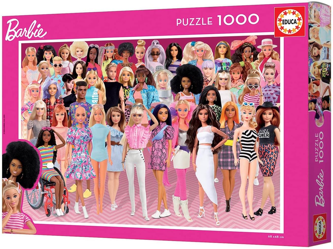 Educa - 1000 Barbie Puzzles (80-19268