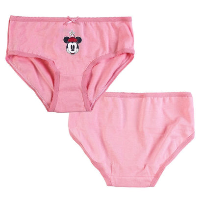 Pack Of Girls Knickers Minnie Mouse 3 Units Multicolour (Size: 6-8 Years)