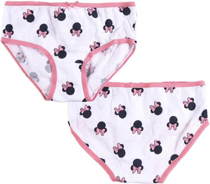 Pack Of Girls Knickers Minnie Mouse 3 Units Multicolour (Size: 6-8 Years)