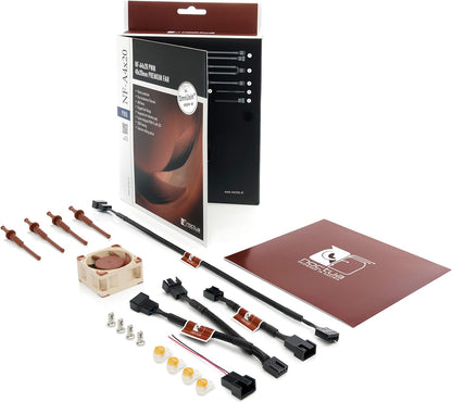 Noctua NF-A4x20 PWM, Premium Quiet Fan, 4-Pin (40x20mm, Brown) 40x20mm 12 Volt PWM