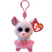 TY 2007533 Keychain, White
