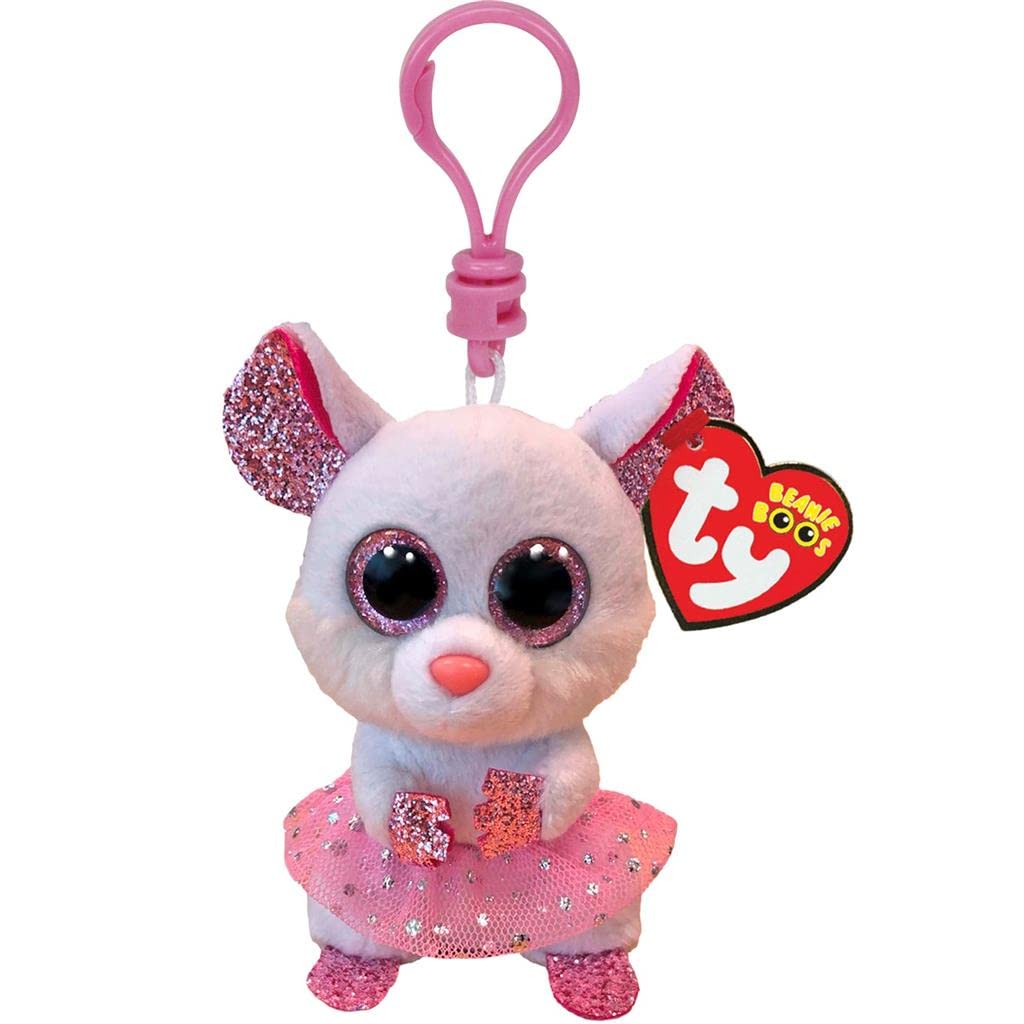 TY 2007533 Keychain, White