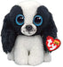 TY - Beanie Boo's - Peluche Sissy Le Chien 15 cm - TY36570, Blanc, Noir