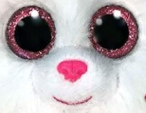 TY 2007542 Princess Pink Husky Puffies Plush Animal, Multicolor Husky Princess