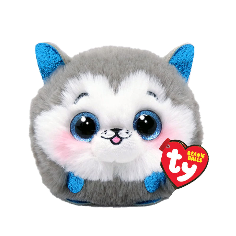 Ty Slush Husky Gray Balls 0