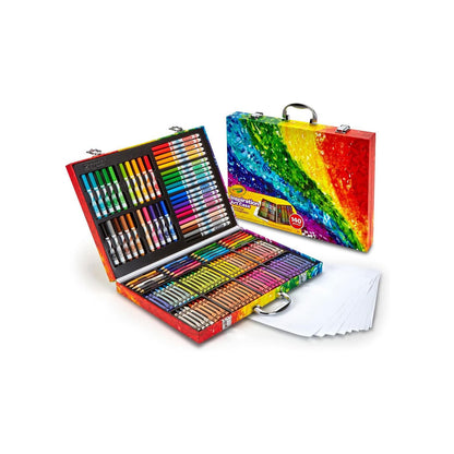 Crayola Inspiration Art Case Coloring Set - Rainbow (140ct), Art Kit For Kids, Back to School Supplies, Toys for Girls & Boys