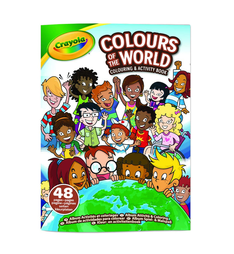 Crayola Colours of the World - Álbum de actividades para colorear, 04-2668