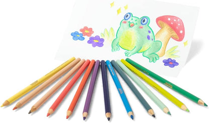 Crayola Pastel, Crayons de Couleur pour le Dessin, Pack de 12 pièces, pour l'École et le temps Libre, Couleurs Pastel, 68-3366