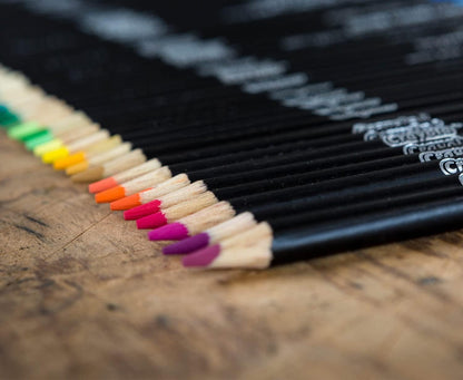 CRAYOLA - Signature, 24 colouring pencils shades and shadows, in decorated tin box, creative activity and gift, 68-2026