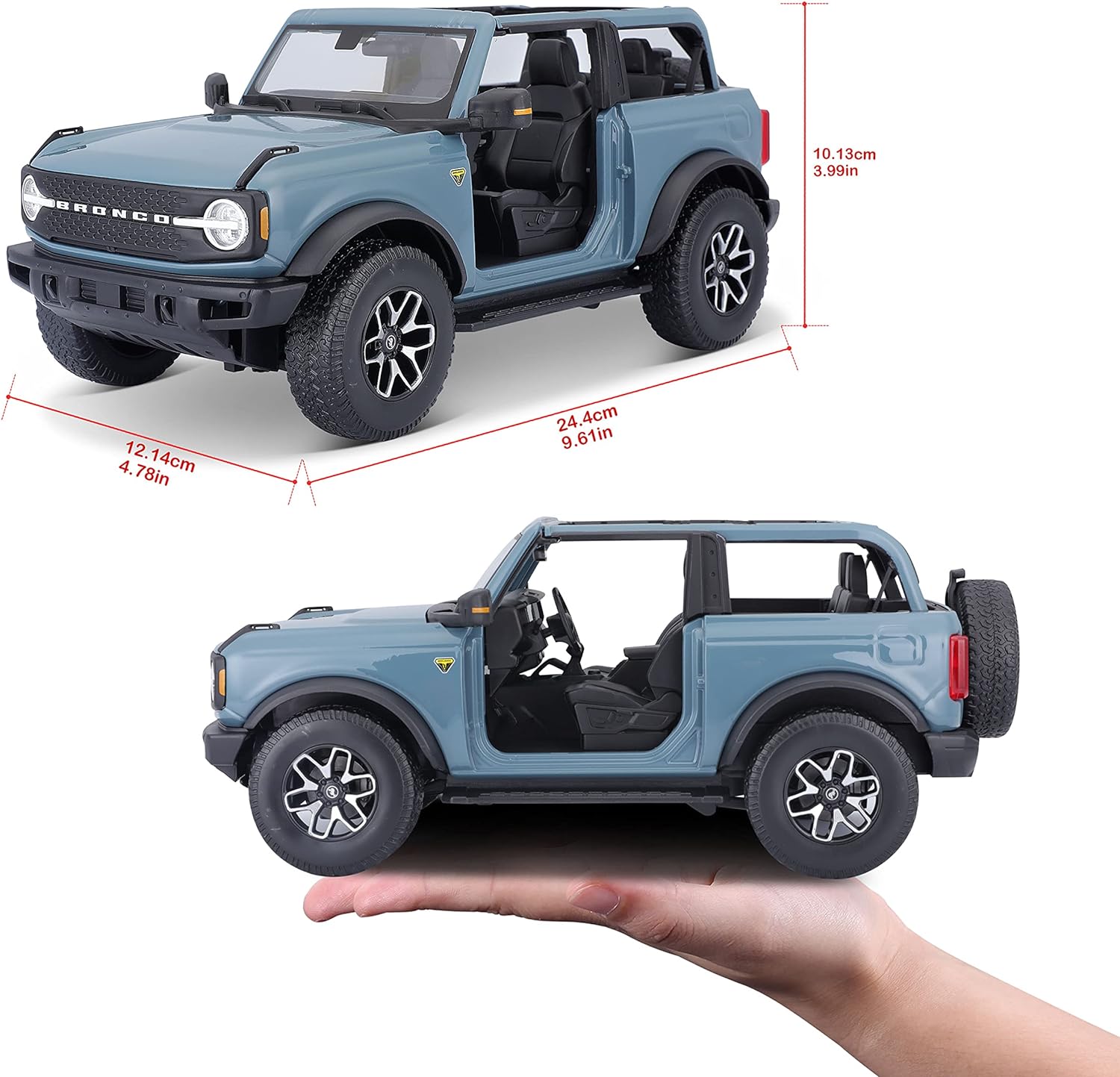 Maycheong 1/18 Ford Bronze – Blue
