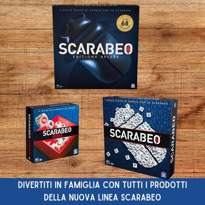 Scarabeo Shake by Editrice Giochi Scrabble Board Game | Word Games | Travel Games| Board Games for Adults and Kids Ages 8 and up