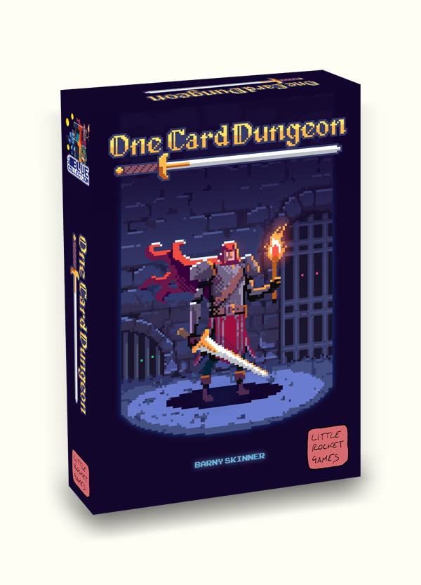 Little Rocket Games ONE CARD DUNGEON Board game in Italian