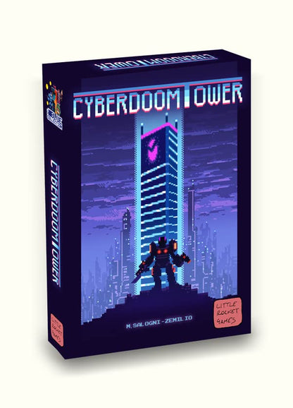 LITTLE ROCKET GAMES CYBERDOOM TOWER Board game in Italian