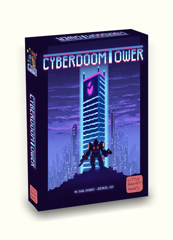 LITTLE ROCKET GAMES CYBERDOOM TOWER Board game in Italian