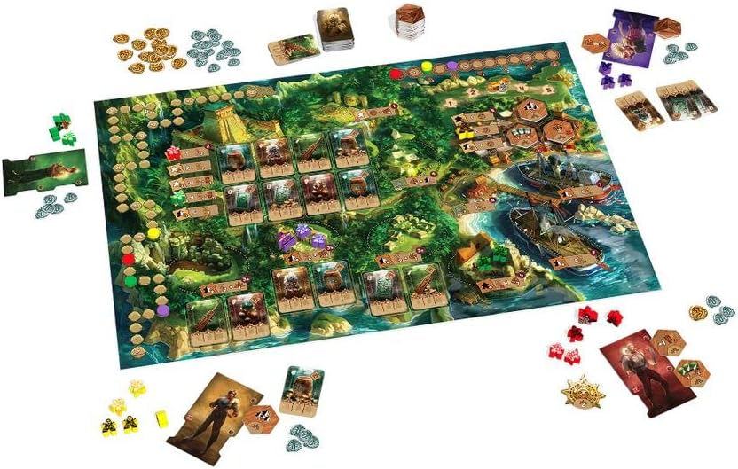 Little Rocket Games QUETZAL Board Game in Italian