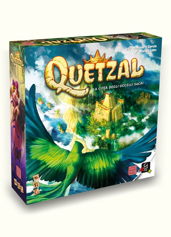 Little Rocket Games QUETZAL Board Game in Italian