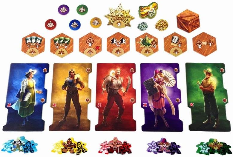 Little Rocket Games QUETZAL Board Game in Italian