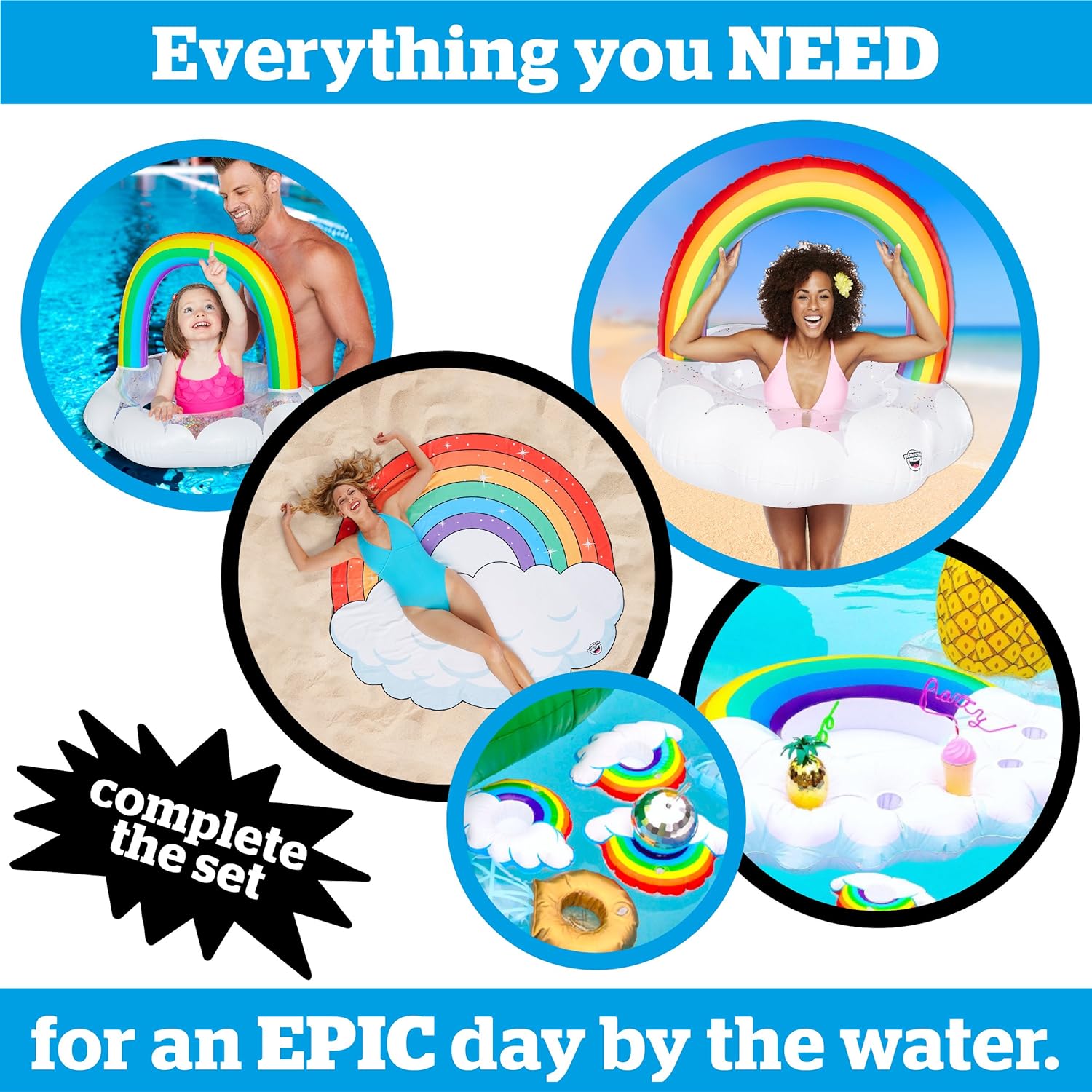 Big Mouth: Beach Blanket Rainbow (Telo Da Spiaggia)
