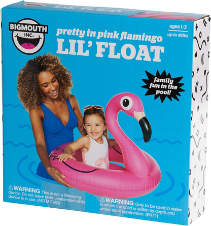 BigMouth Inc Lil Float, Inflatable Small Child Pool Float with Leg Holes