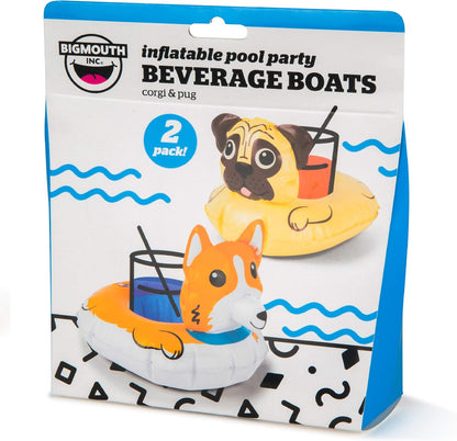 BigMouth Inc. Inflatable Floating Drink Holder, Cup Holder Floats, 2-Pack, Great for Pool Parties and Special Events