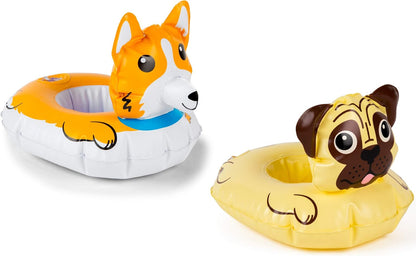BigMouth Inc. Inflatable Floating Drink Holder, Cup Holder Floats, 2-Pack, Great for Pool Parties and Special Events