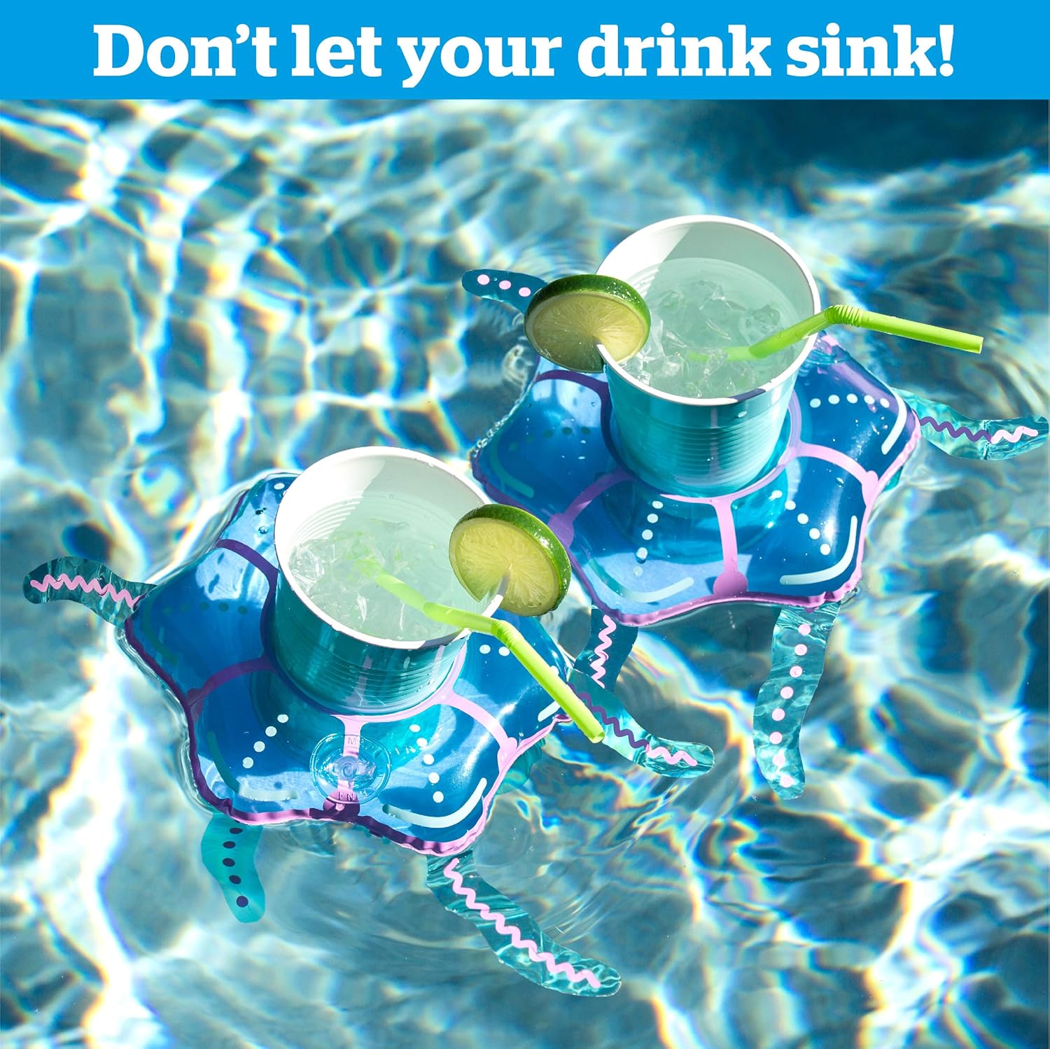 BigMouth Inc Jellyfish Beverage Boats (2-Pack