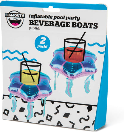 BigMouth Inc Jellyfish Beverage Boats (2-Pack
