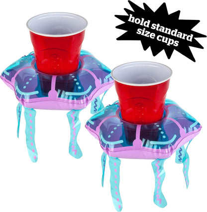 BigMouth Inc Jellyfish Beverage Boats (2-Pack