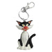 Plastoy Keychain Figure Gaston Lagaffe, his cat 62143 (2021
