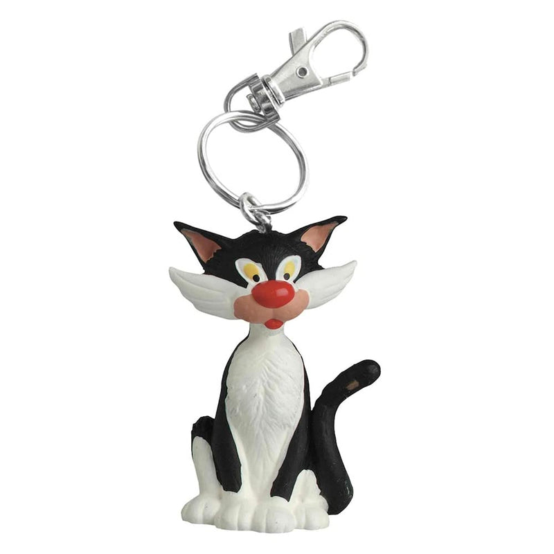 Plastoy Keychain Figure Gaston Lagaffe, his cat 62143 (2021