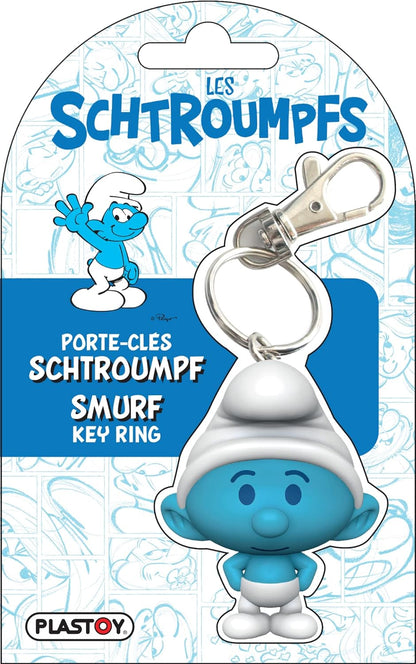 PLASTOY PORTE-CLES CHIBI SCHTROUMPF