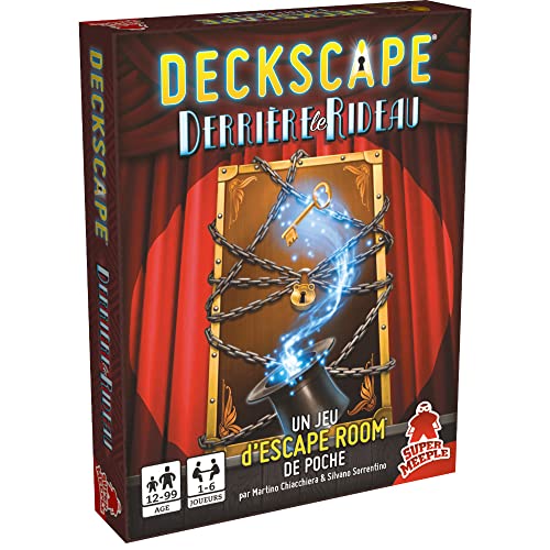 Deckscape: Super Meeple - Derriere Le Rideau (Gioco Da Tavolo)