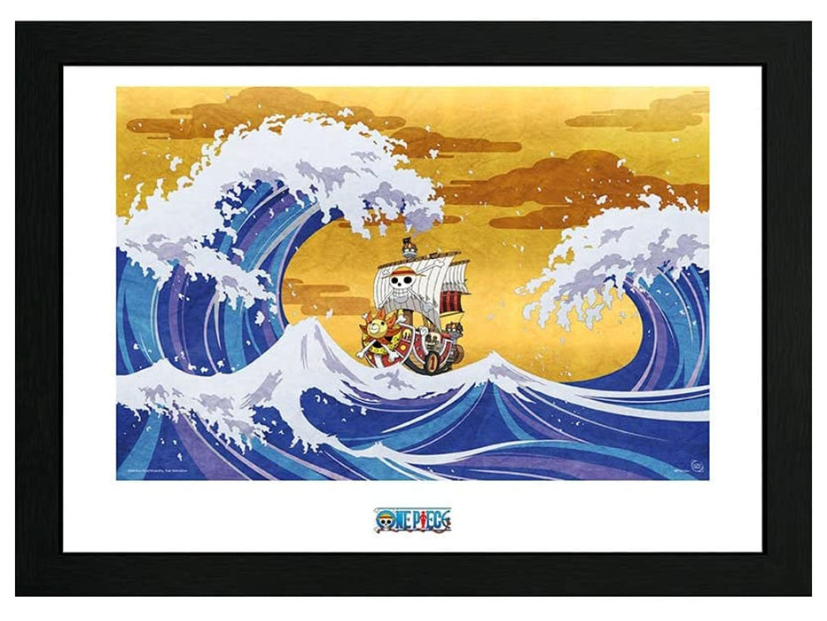 GB eye One Piece Thousand Sunny 30 x 40cm Framed Collector Print