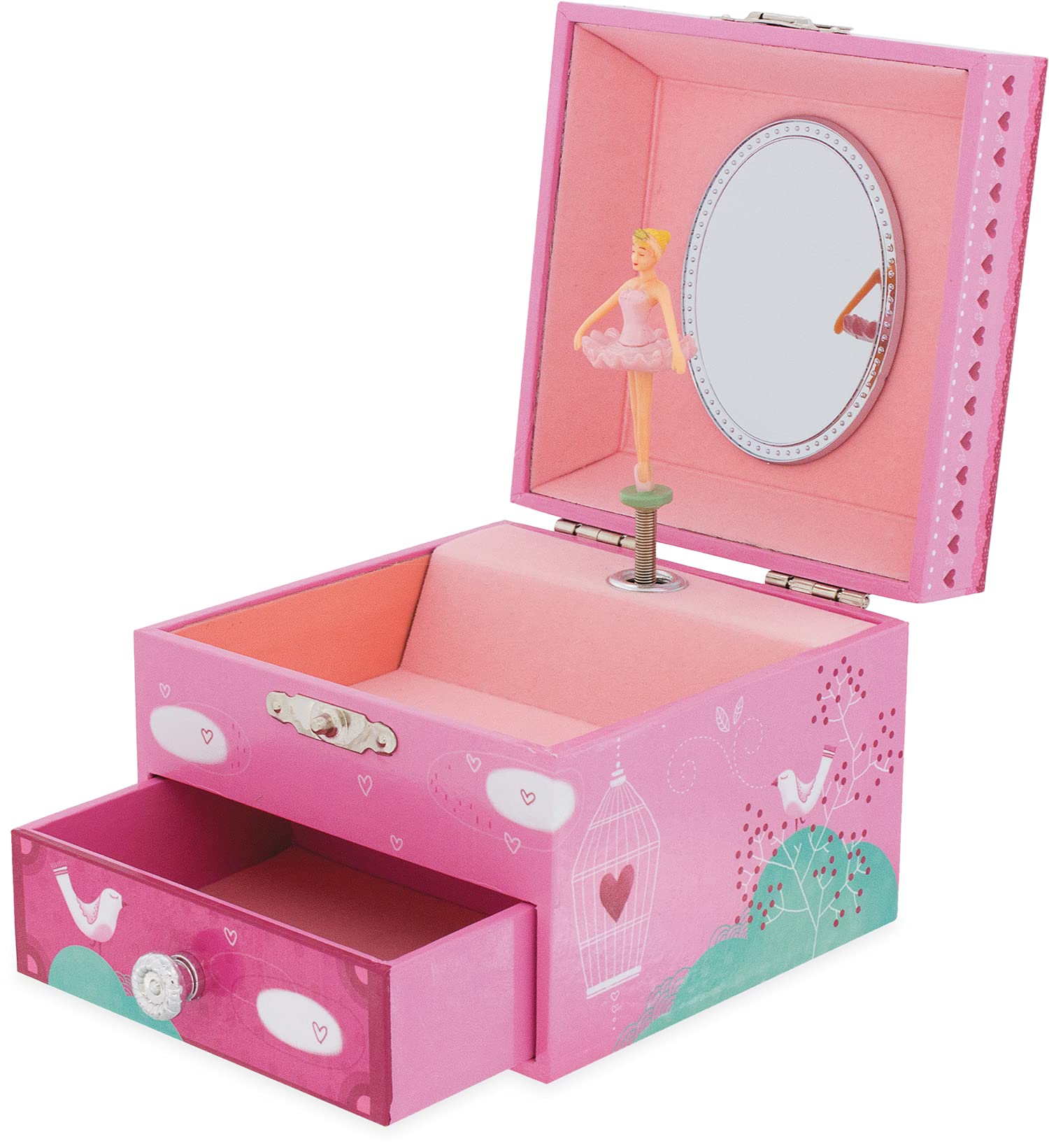 Ulysse Bird in Cage Musical Box
