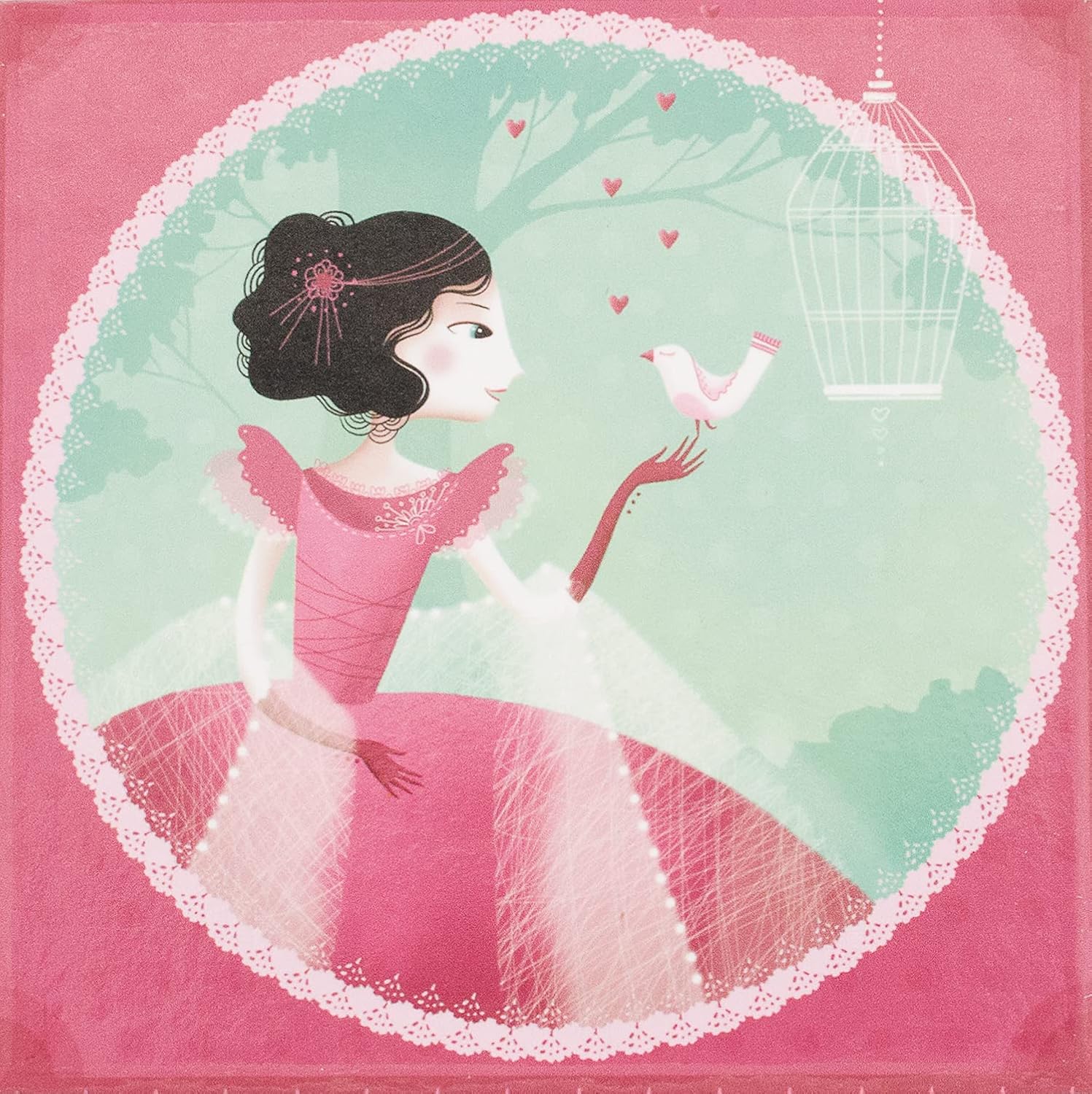 Ulysse Bird in Cage Musical Box