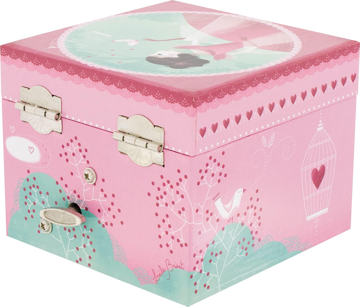 Ulysse Bird in Cage Musical Box