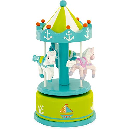 Ulysse- Carosello Musicale Verde, Small, 4112