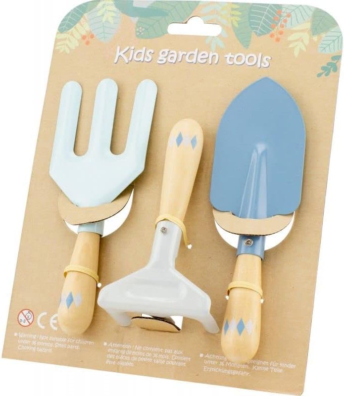Ulysse - Blue Garden Tools - Wood, Metal - 235682