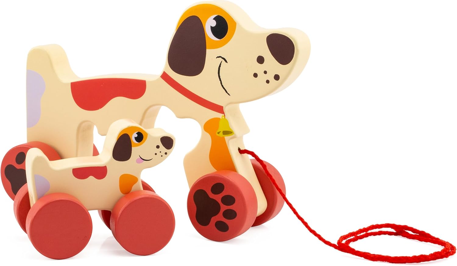 Ulysse-A Trainer : Maman Chien Juguetes para Arrastrar, Multicolor (1546