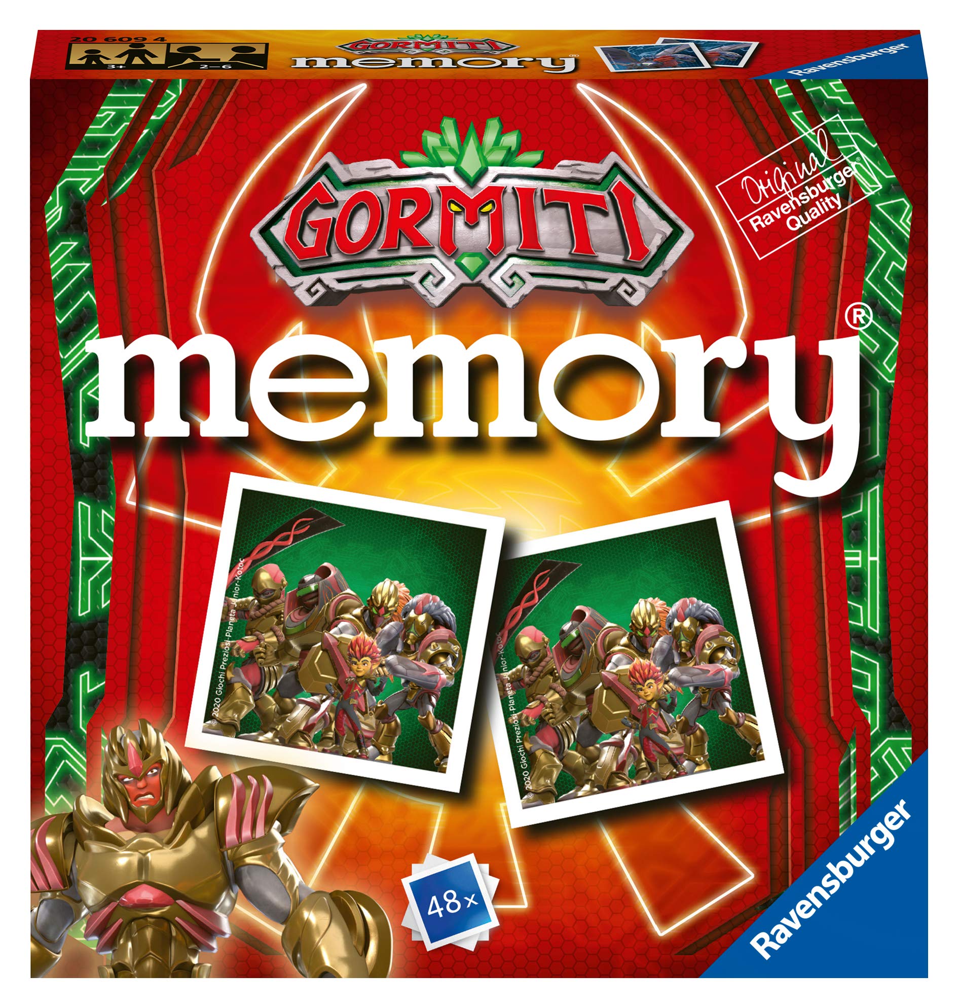 Ravensburger Gormiti Plush, EJ-4005556206094