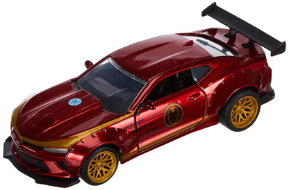 Jada Toys 253222003 Avengers Accessories, 1:32 1:32 Iron Man 2016 Chevy Camaro SS