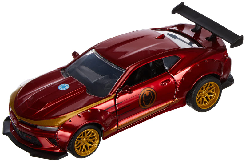Jada Toys 253222003 Avengers Accessories, 1:32 1:32 Iron Man 2016 Chevy Camaro SS
